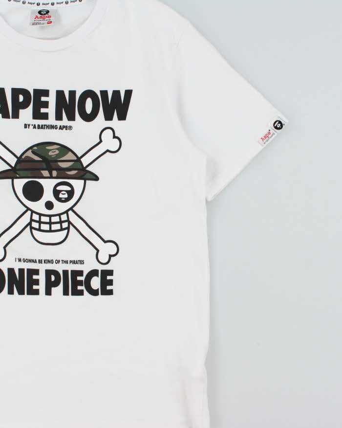 2017 Aape By A Bathing Ape x One Piece Camo Pirate Crewneck T-Shirt - M