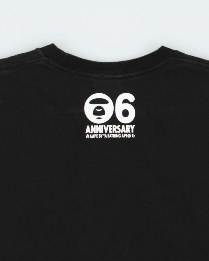 2018 Aape By A Bathing Ape 6 Year Anniversary Crewneck T-Shirt - M