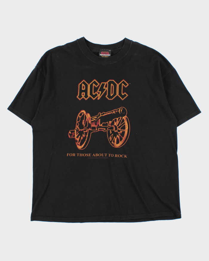 Vintage 2003 AC/DC For Those About To Rock Artimonde USA Crewneck T-Shirt - XL