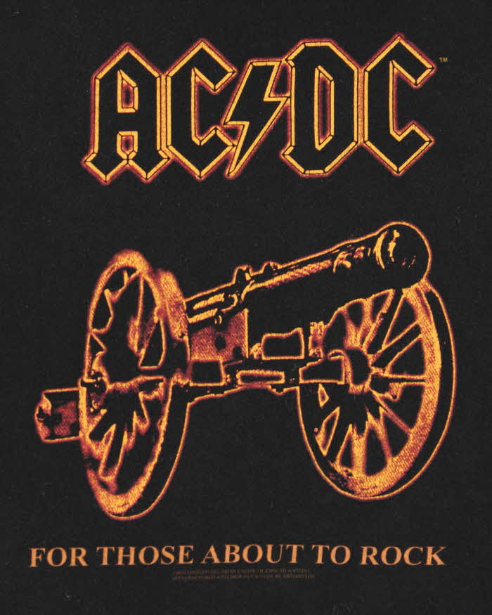 Vintage 2003 AC/DC For Those About To Rock Artimonde USA Crewneck T-Shirt - XL