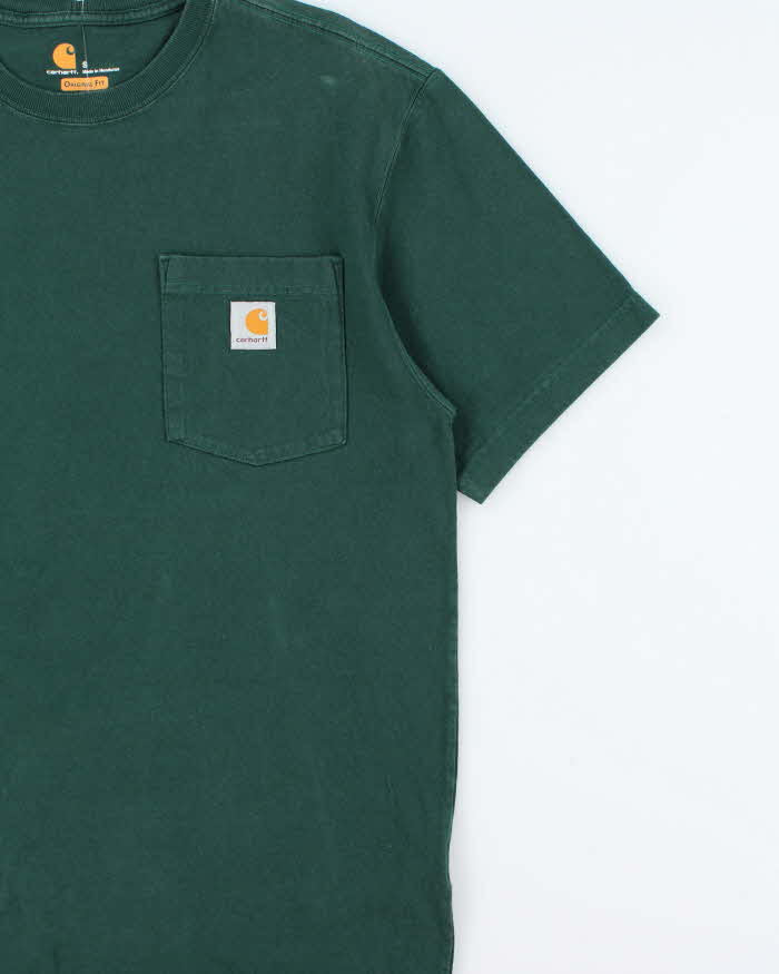 Vintage Carhartt Original Fit Crewneck Pocket T-shirt - S