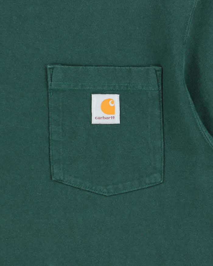 Vintage Carhartt Original Fit Crewneck Pocket T-shirt - S