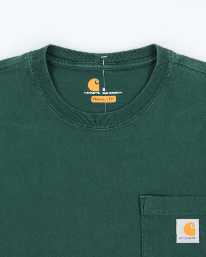 Vintage Carhartt Original Fit Crewneck Pocket T-shirt - S