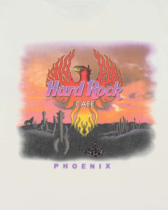 Vintage Hard Rock Cafe Phoenix Graphic Made In USA T-shirt - L