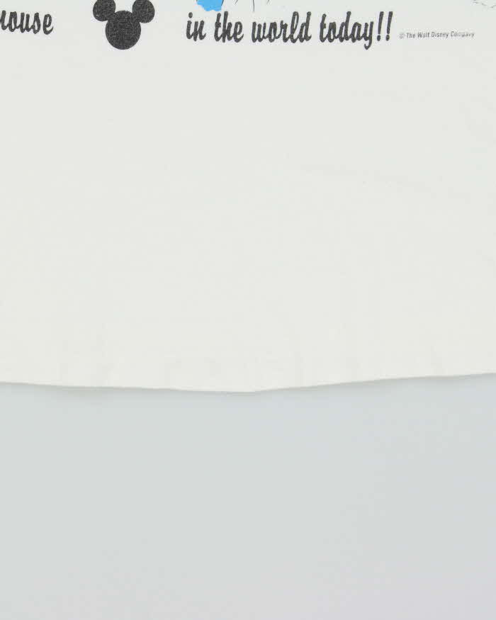 Vintage 1990s Disney Single Stitch Mickey Mouse Made In USA T-shirt - OS