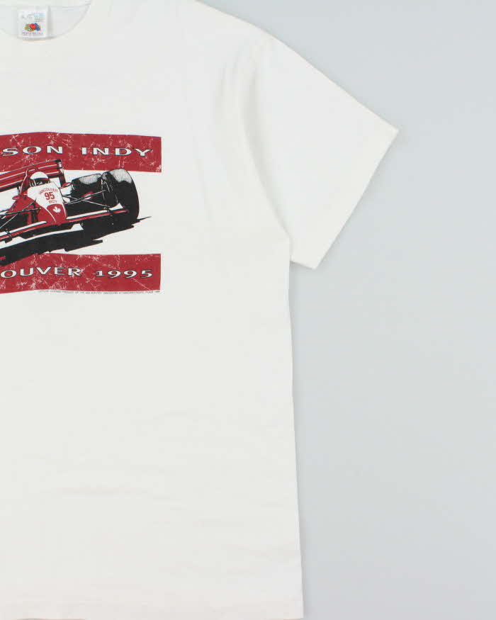 Vintage 1995 Indy Car World Series Single Stitch Crewneck T-Shirt - XL