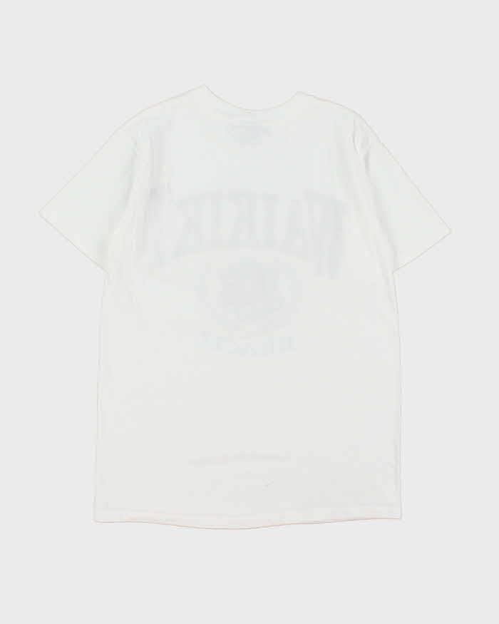 Vintage 1990s Waikiki Beach All Sport Pro Weight Made In USA Single Stitch Crewneck T-Shirt - M