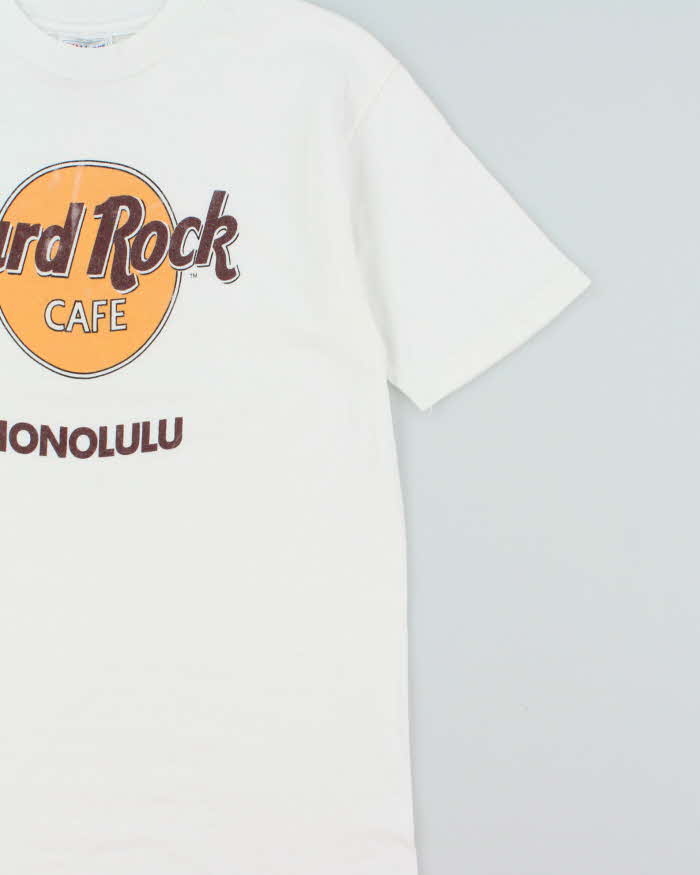 Vintage 1990s Hard Rock Cafe Honolulu Hanes Beefy Made In USA Crewneck T-Shirt - M