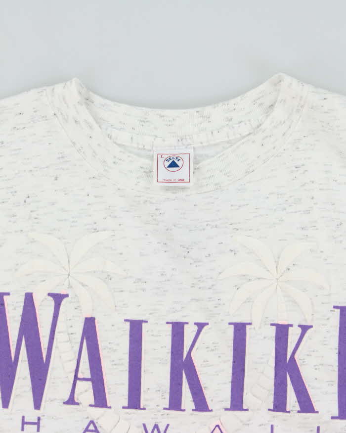 Vintage 1990s Waikiki Single Stitch Crewneck T-shirt - L