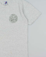 Vintage 1994 Good Guy Club Marl Grey Lighting Bolt Made In USA Crewneck T-Shirt - L