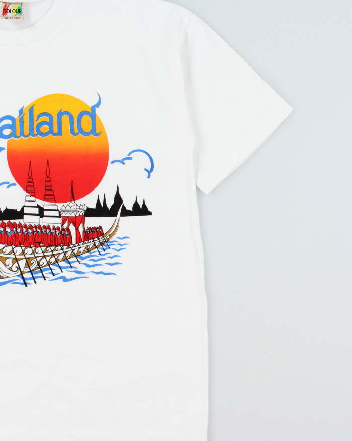 Vintage 1990s Thailand Souvenir Heavyweight T-shirt - M
