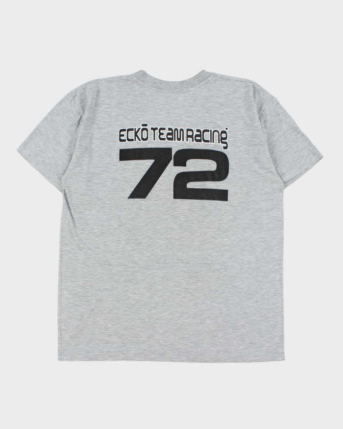 Vintage 1990s Ecko Unltd Team Racing Single Stitch T-shirt - M