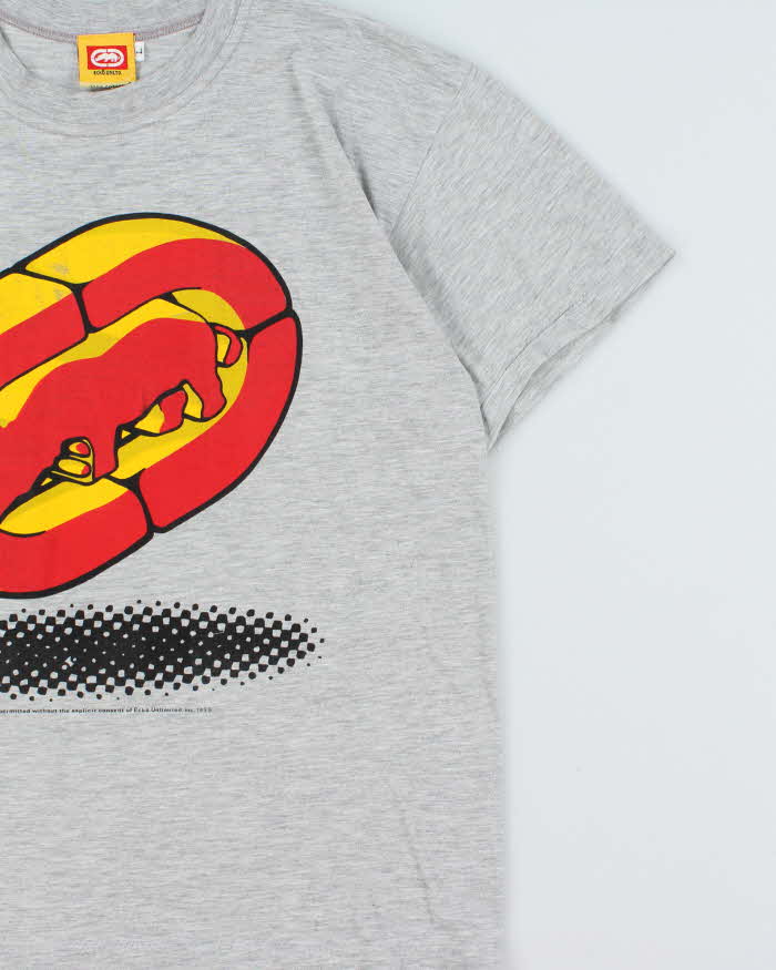 Vintage 1990s Ecko Unltd Team Racing Single Stitch T-shirt - M