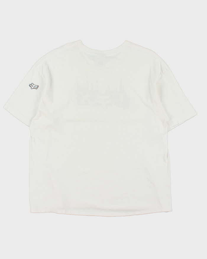 Vintage Y2K 00s Fox Racing Crewneck T-Shirt - XL
