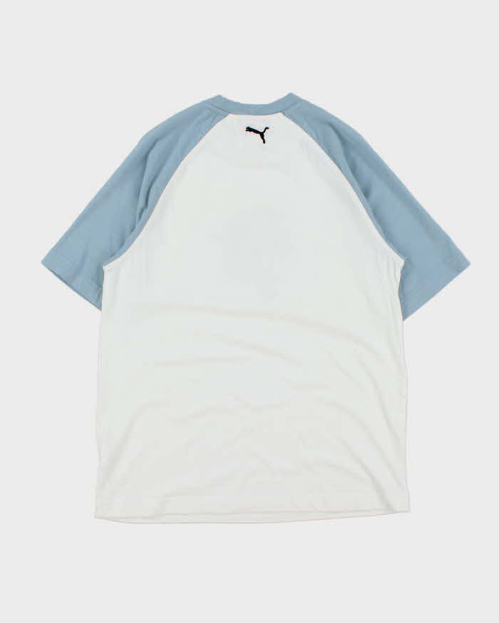 Vintage Y2K 00s Puma Tiger Two-Tone Crewneck T-Shirt - M