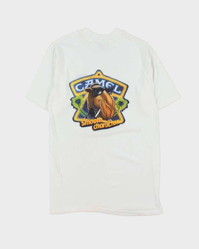 Vintage 1980s Joe Camel Cigarettes Made In USA Single Stitch Crewneck T-Shirt - XL