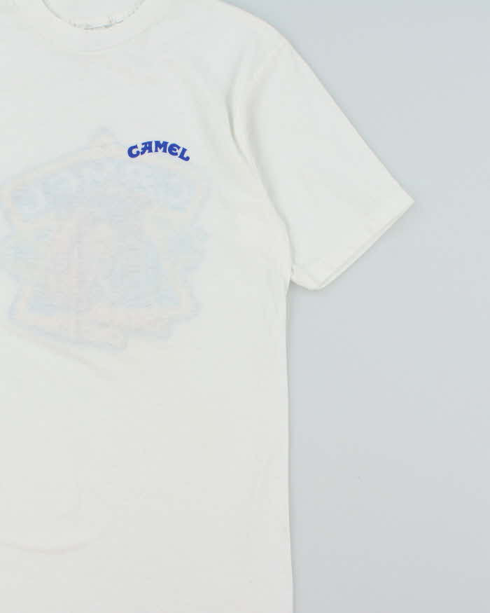 Vintage 1980s Joe Camel Cigarettes Made In USA Single Stitch Crewneck T-Shirt - XL