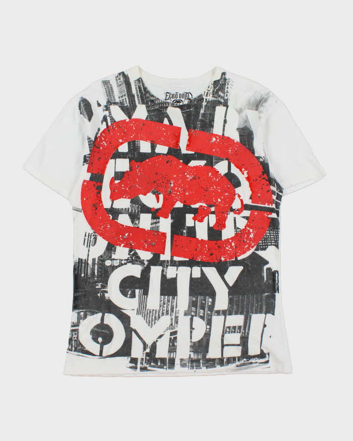 Vintage Y2K 00s Ecko UNLTD City Stompers Crewneck T-Shirt - M