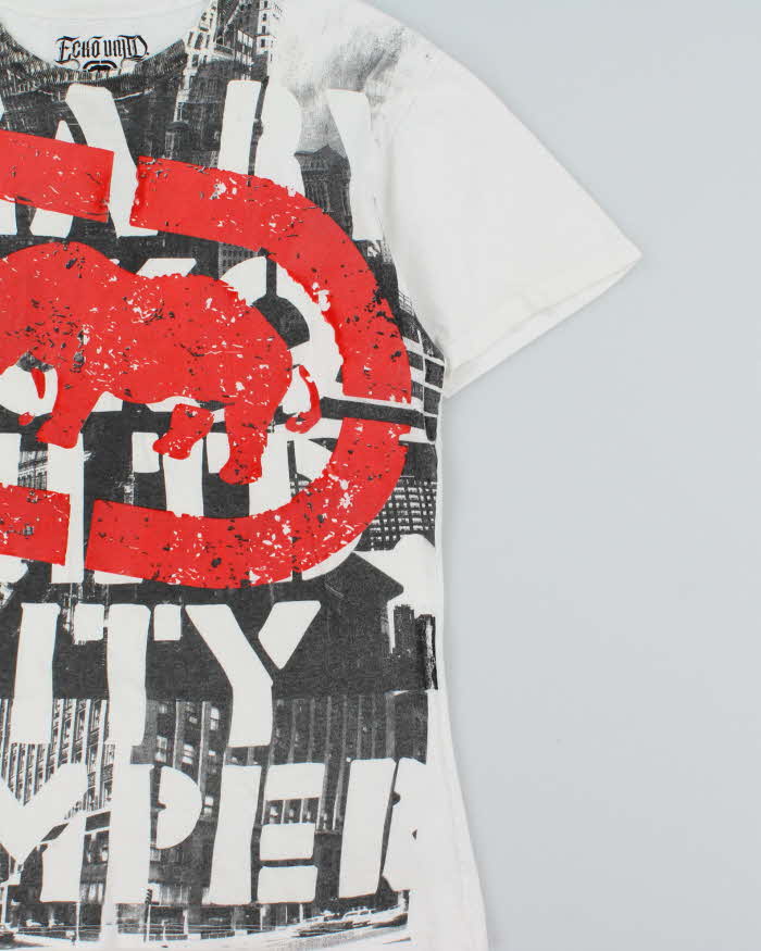 Vintage Y2K 00s Ecko UNLTD City Stompers Crewneck T-Shirt - M