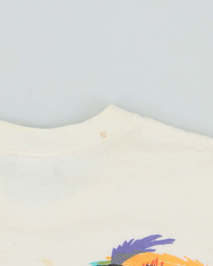 Vintage 1991 MTV WideWorld Made In USA Single Stitch Crewneck T-Shirt - M