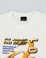Vintage 2001 Asics Japan Single Stitch Crewneck T-Shirt - L