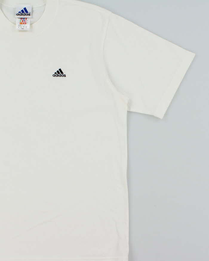Vintage 1990s Adidas Japan Embroidered Crewneck T-Shirt - L