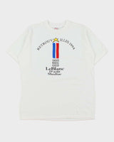 Vintage 1994 Congres Mondial Acadien Made In Canada Single Stitch Crewneck T-Shirt - XL