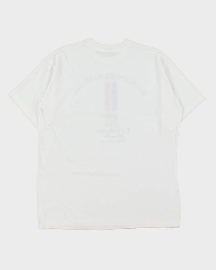 Vintage 1994 Congres Mondial Acadien Made In Canada Single Stitch Crewneck T-Shirt - XL