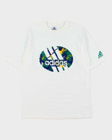 Vintage 1990s Adidas Earth Crewneck T-Shirt - M