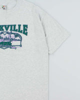 Vintage 1998 Knoxville Tennesse Marl Grey Single Stitch Crewneck T-Shirt - XL