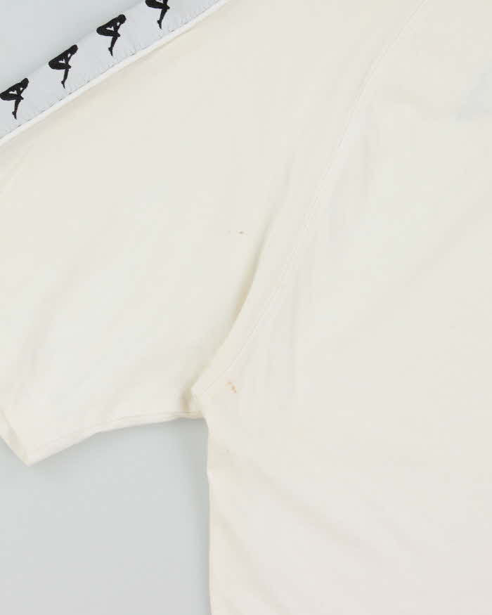 Vintage 2008 Kappa Croatia National Football Cream Crewneck T-Shirt - XL