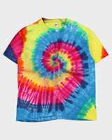 Vintage 1990s Anvil Made In USA Heavyweight Single Stitch Tie-Dye Crewneck T-Shirt - XL