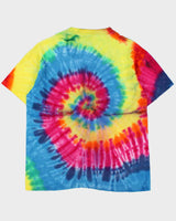 Vintage 1990s Anvil Made In USA Heavyweight Single Stitch Tie-Dye Crewneck T-Shirt - XL
