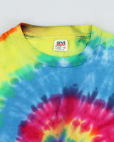 Vintage 1990s Anvil Made In USA Heavyweight Single Stitch Tie-Dye Crewneck T-Shirt - XL