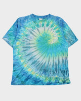 Vintage 1990s Sostanza Tie-Dye Single Stitch Crewneck T-Shirt - L