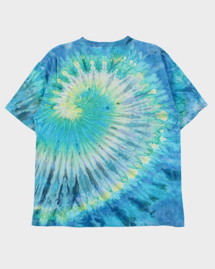 Vintage 1990s Sostanza Tie-Dye Single Stitch Crewneck T-Shirt - L