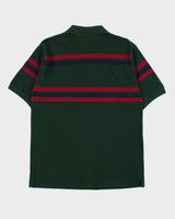 Vintage 1990s Fila Striped Short Sleeve Pocket Polo Shirt - L