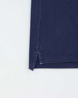 Vintage Polo Ralph Lauren Large Pony Denim Collared Slim Fit Short Sleeve Polo Shirt - L