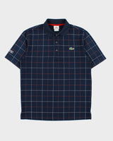 Vintage Y2K 00s Lacoste Sport Check Embrodiered Short Sleeve Polo Shirt - S