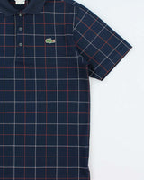 Vintage Y2K 00s Lacoste Sport Check Embrodiered Short Sleeve Polo Shirt - S
