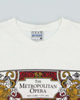 Vintage 1990s Metropolitan Opera Gear Made In USA Heavyweight Crewneck T-Shirt - L