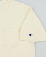 Vintage Champion T101 Heavyweight Jersey Made In USA Crewneck Pocket T-Shirt - M