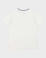 Vintage 1990s Polo Ralph Lauren V-Neck T-Shirt - L