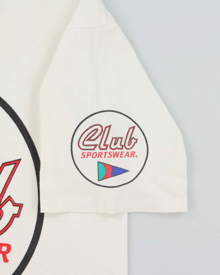 Vintage 1991 Club Sportswear Single Stitch Crewneck T-Shirt - L