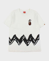 SS2014 Bape x Peanuts 'Aviation Snoopy' Heavyweight Crewneck T-Shirt - M