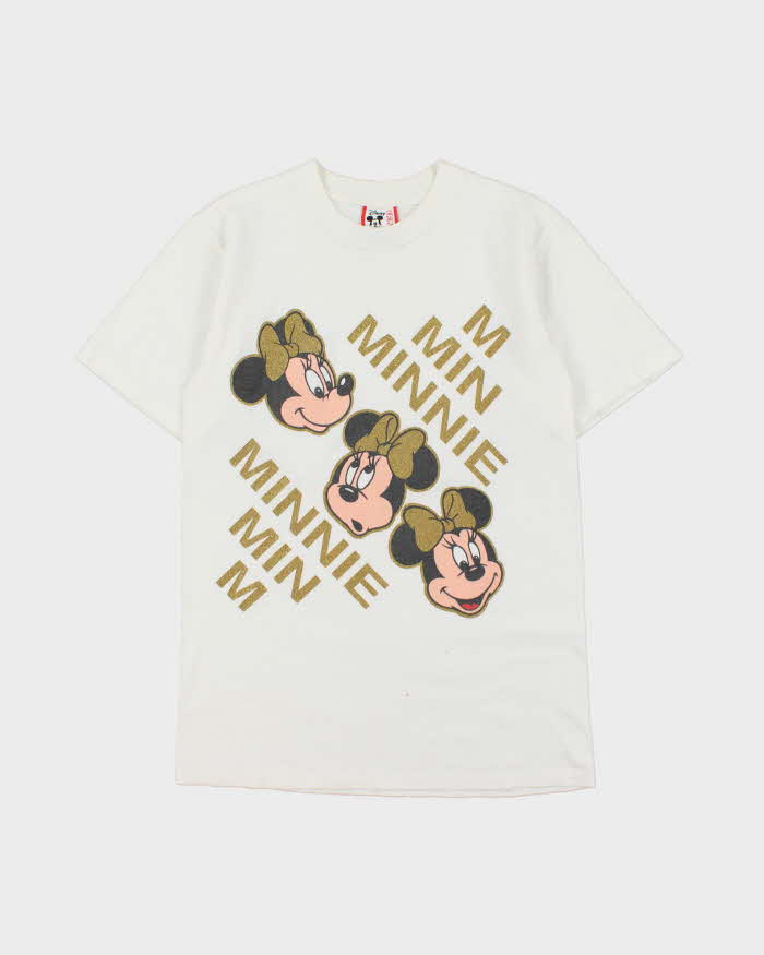 Vintage 1990s Disney Designs Minnie Mouse Made In USA Crewneck T-Shirt - S
