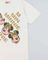 Vintage 1990s Disney Designs Minnie Mouse Made In USA Crewneck T-Shirt - S