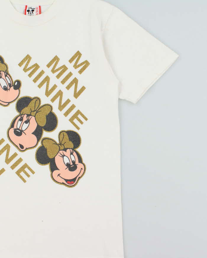 Vintage 1990s Disney Designs Minnie Mouse Made In USA Crewneck T-Shirt - S