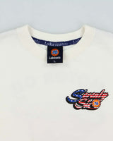 Vintage Y2K 00s 76 Lubricants Racing Motor Oil Crewneck Long Sleeve T-Shirt - L