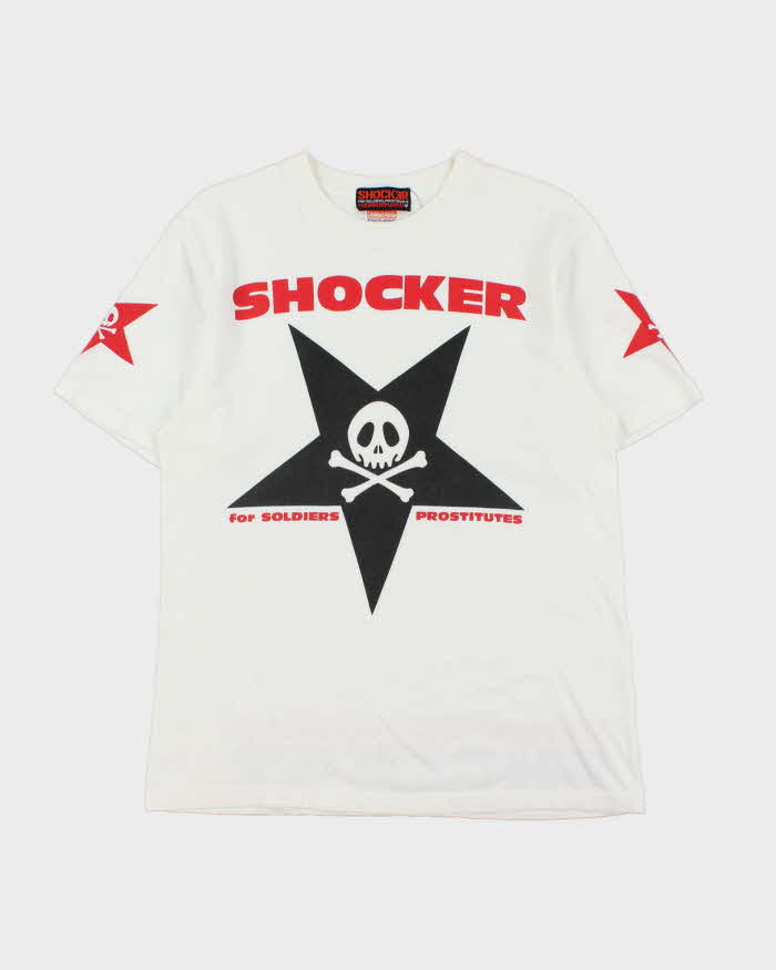 Vintage 1990s HorrorPunks Shocker Heavyweight United Ath. Crewneck T-Shirt - M
